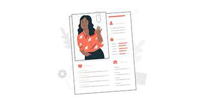 Icono servicio elaboración de CV original - Winxester Design
