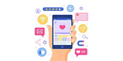Icono servicio gestión de redes sociales - Winxester Design